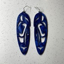 Eagle/Raven Feather Earrings - Acrylic 3"