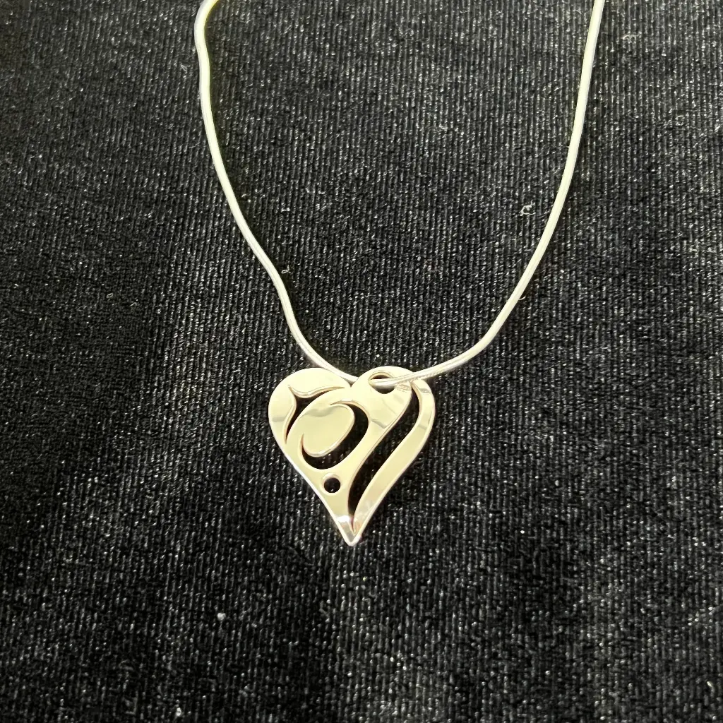 Silver LOVE Necklace