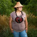 Idle No More - Woman's Cap Sleeve Shirt.