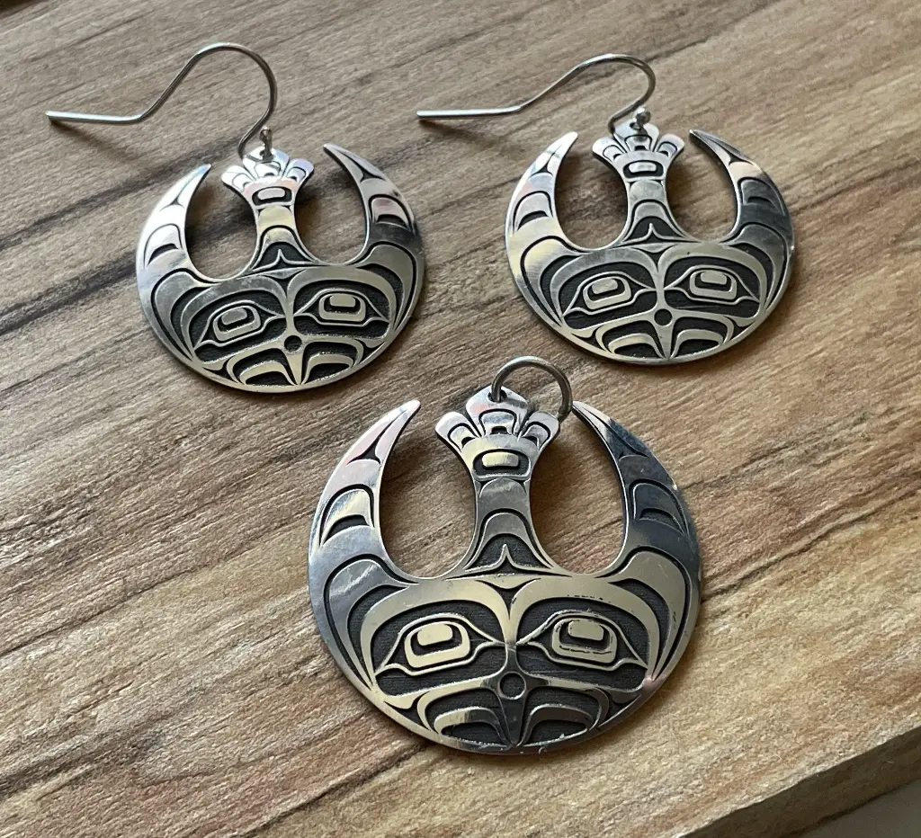 Rebel Silver Earrings