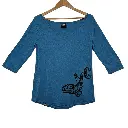 Killer Whale Women's 3/4 Length Sleeve Top