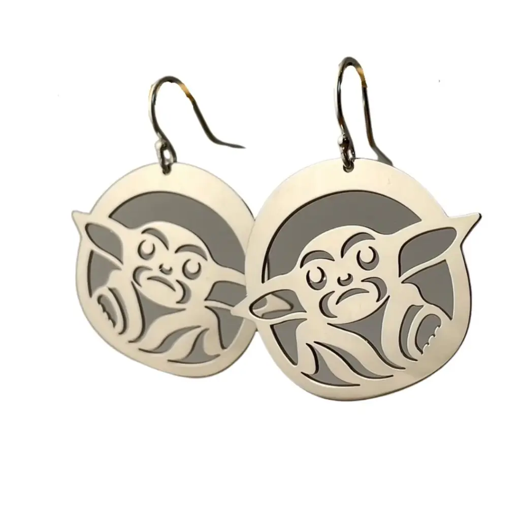 Baby - Silver or Brass Earrings