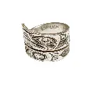 Silver Eagle Wrap Ring