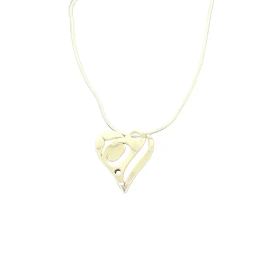 Silver LOVE Necklace